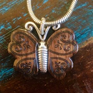 Brighton Butterly Necklace and Pendent